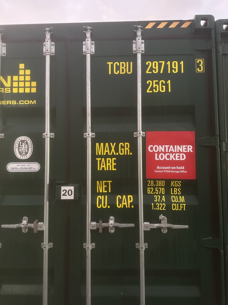 TITAN Containers VIC (Derrimut) Storage auction IB-7446