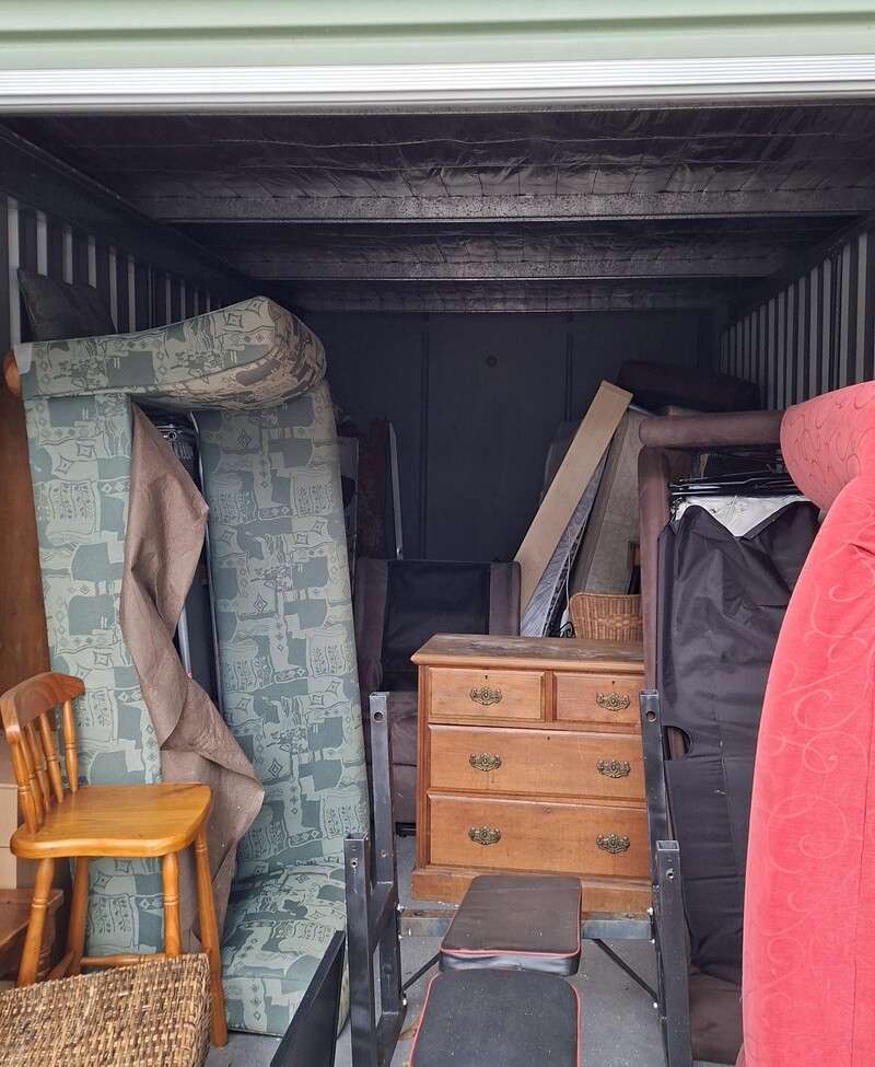 National Storage Lawson Bid on Storage Unit auction IB-5484