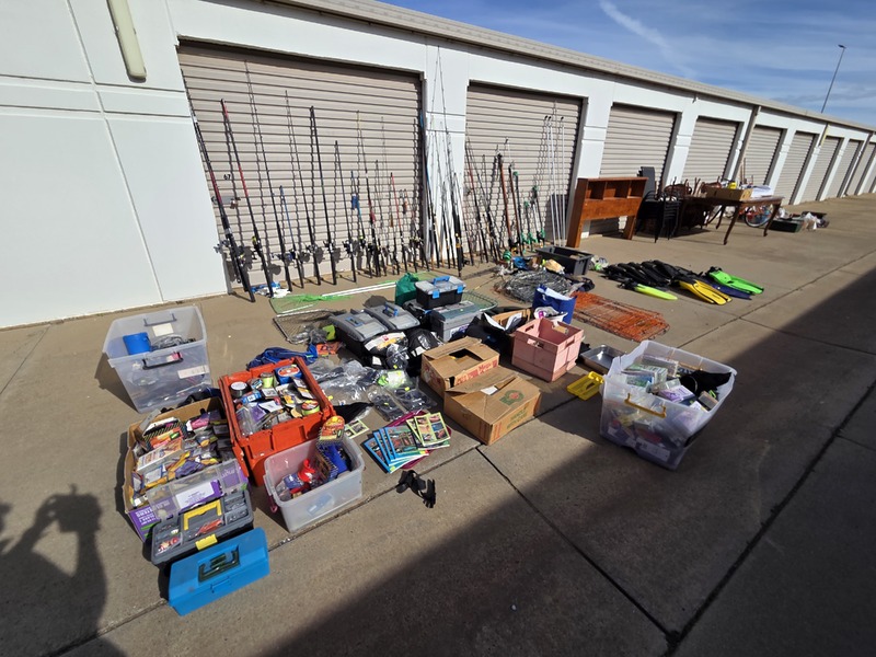 Griffith Self Storage Storage Facility Unit auction IB-1070