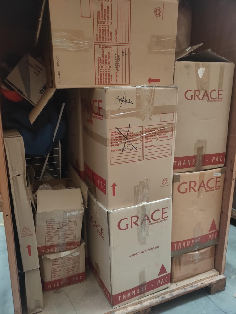 Grace Removals Storage Seven Hills Storage Unit auction IB-3401