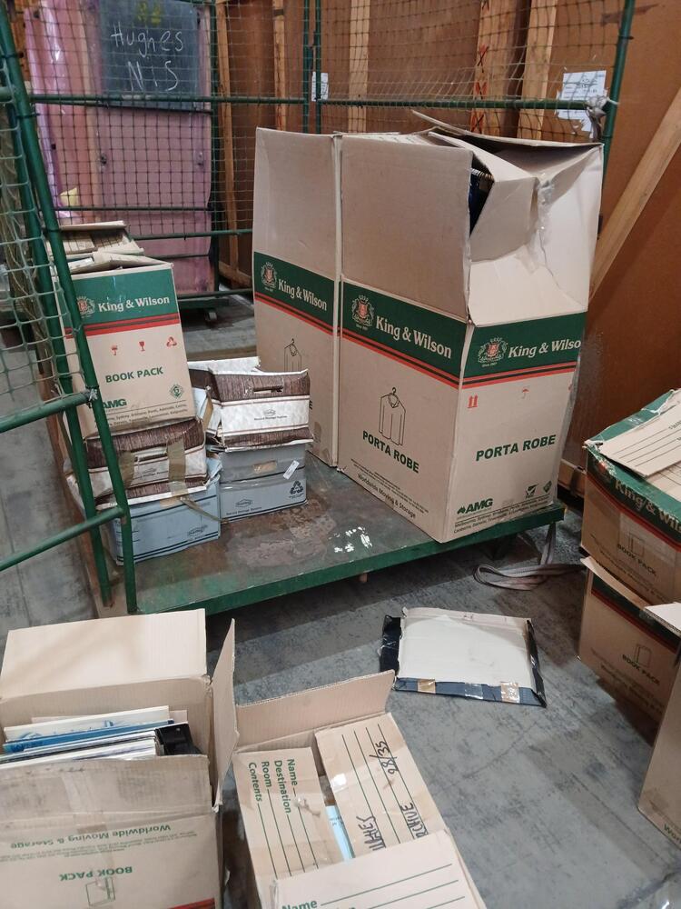 Grace Removals and Storage  Storage Auctions auction IB-3635