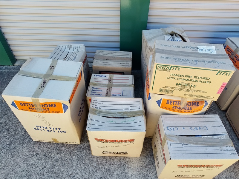 Penrith Lock Up Storage Units Abandoned Storage shed Auctions auction IB-3950