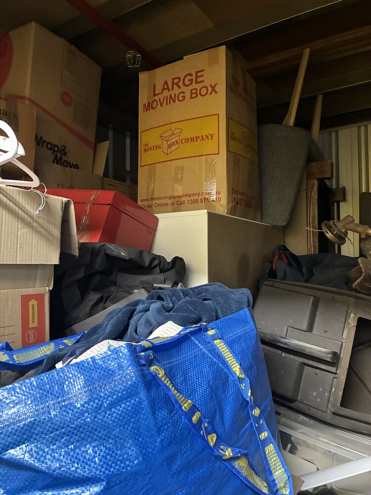 National Storage Richmond Storage Facility Unit auction IB-1478