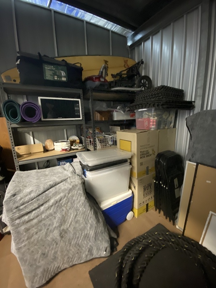 D. Carter - Private Seller Bid on Storage Unit auction IB-3229