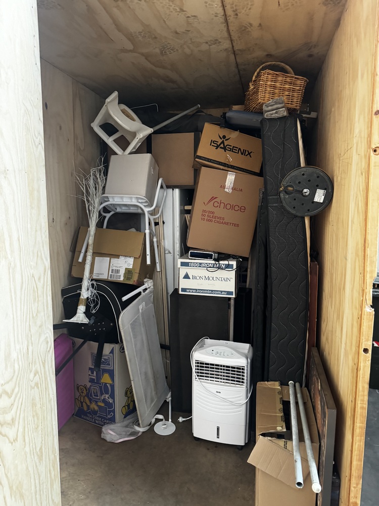 SuperEasy Storage Perth South Self Storage Unit auction IB-3692